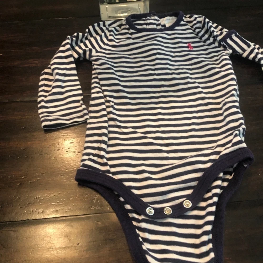 6M Ralph Lauren outfit 🐎🎀 onesie and pants